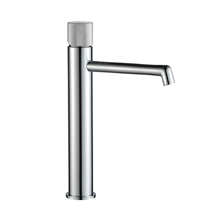 Single-lever basin mixer