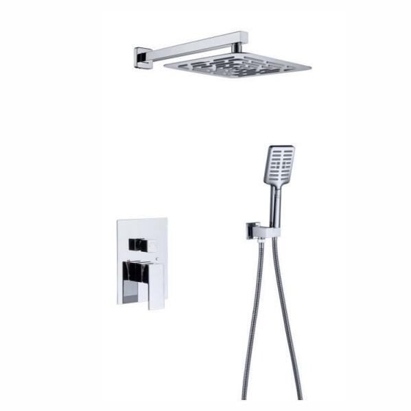 Concealed shower mixer