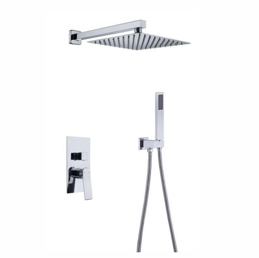 Concealed shower mixer