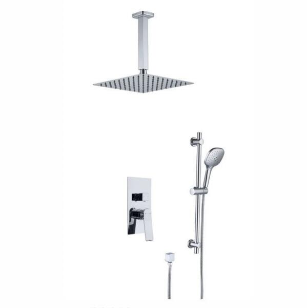 Concealed shower mixer