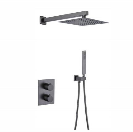 Thermostatic shower set