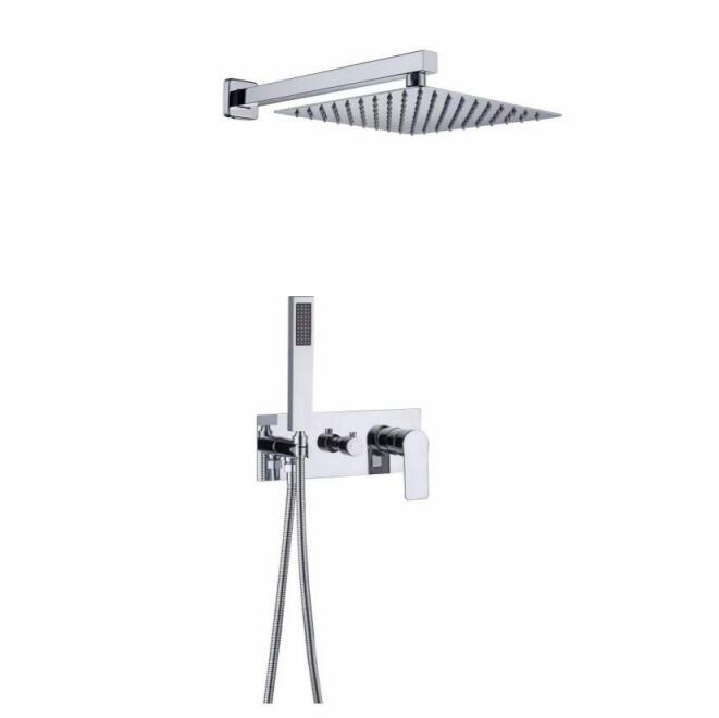 Concealed shower mixer