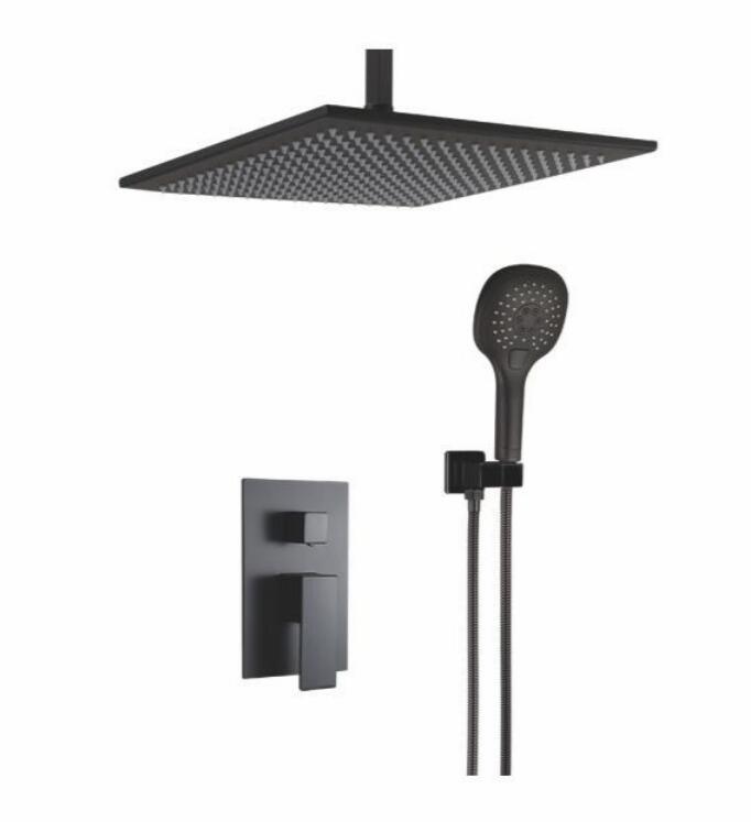Concealed shower mixer
