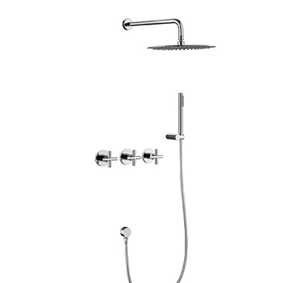 concealed bath shower mixer set