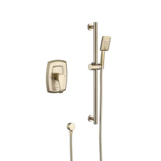 Concealed shower mixer