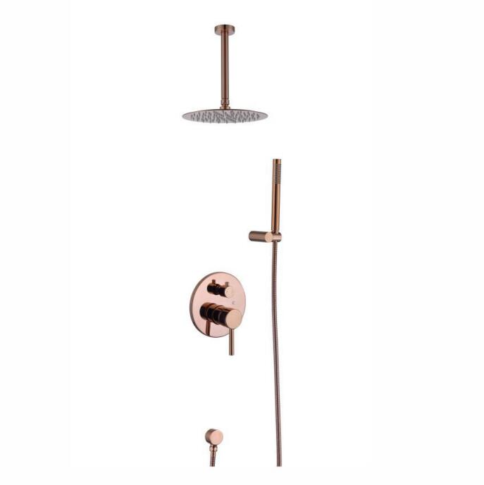 Concealed shower mixer