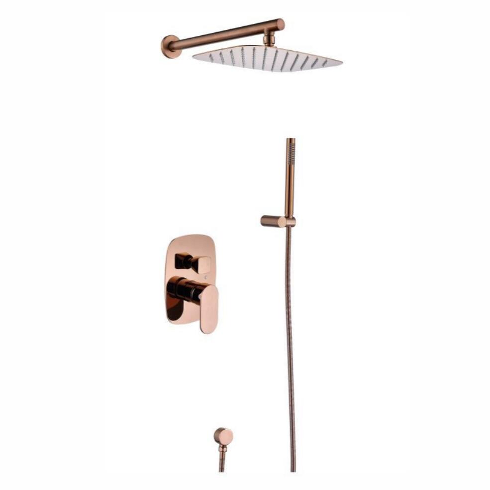 Concealed shower mixer