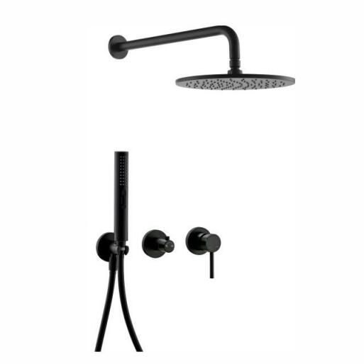 Concealed shower mixer