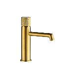 Single-lever basin mixer