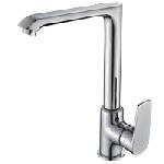 Single lever kitchen sink faucet