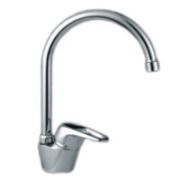 Single lever sink faucet