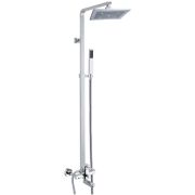 Shower mixer set with shower head
