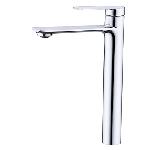 Single-lever basin mixer