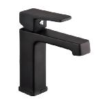 Single-lever basin mixer
