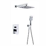 Concealed shower mixer