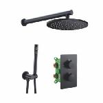 Thermostatic shower set