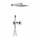 Concealed shower mixer