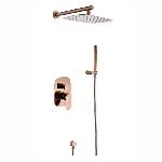Concealed shower mixer