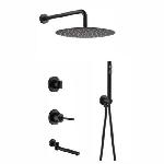 Concealed shower mixer