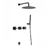 Concealed shower mixer