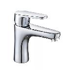 Single-lever basin mixer